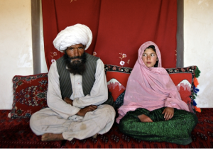 Child marriage in Damarda Village between Ghulam, 11 years old and Faiz, 40 years old. Image by Stephanie Sinclair from nbcnews.com